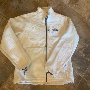 WHITE NORTHFACE JACKET
